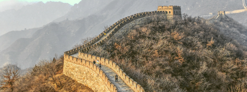 Views of The Great Wall of China